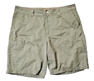 VTG Orvis Shorts Mens 40 Green Cargo Performance Tech Stretch Hiking FLY Fishing - Picture 1 of 12