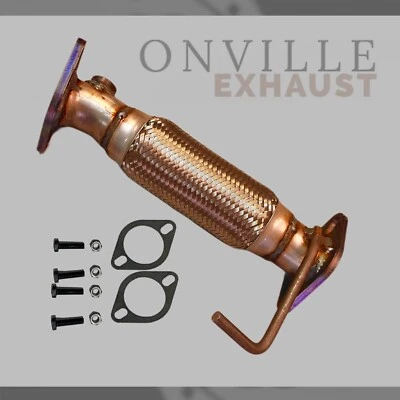 Se adapta a: Hyundai Accent 2012-2017 1,6 L tubo flexible de escape de ajuste directo Foto 1 de 2