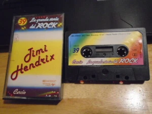 RARE OOP ITALY 39 Jimi Hendrix CASSETTE TAPE blues rock psych 1982 Come On Baby - Picture 1 of 2