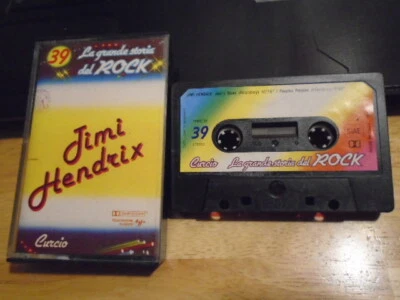 RARE OOP ITALY 39 Jimi Hendrix CASSETTE TAPE blues rock psych 1982 Come On Baby - Image 1 of 2