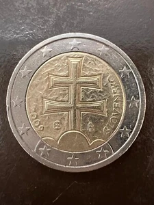 moneta 2 DUE euro rara slovenko slovenia 2009 - Foto 1 di 3