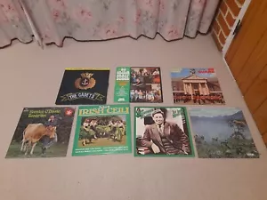 Collection of 7 Irish vinyl LPs Records Ireland The Cadets Ceili Folk Celtic - Picture 1 of 1