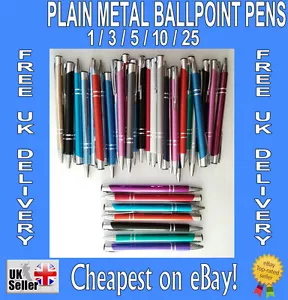 ¡Bolígrafos de metal más baratos en eBay ¡calidad superior! Bingo para hotel escolar de oficina - Imagen 1 de 5