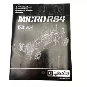 HPI 114334 RTR Micro RS4 Instruction Manual - OZRC KM - Picture 1 of 1