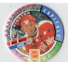 1994-95 Canada Games NHL POGS Capitals Hockey Card #246 Dmitri Khristich