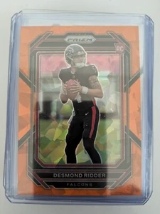 🏆 2022 Panini Prizm Orange Ice Desmond Ridder RC #302 ATLANTA FALCONS - Bild 1 von 2