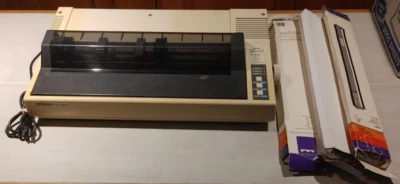 Epson FX-185 Dot Matrix Impact Printer w/ 3 Extra Ribbons - Image 1 of 4