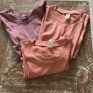 3 Uni Canvas Cropped Tank Top Shirt NEU Mehrfarbig Größe S - Bild 1 von 3