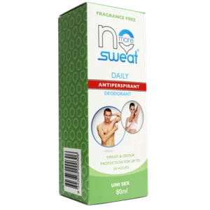 No More Sweat Daily Antiperspirant Deodorant 80mL Sweat Odour Protection - Bild 1 von 1