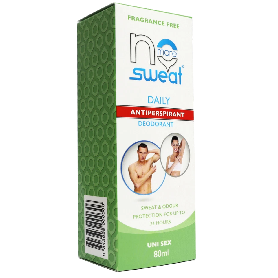 No More Sweat Daily Antiperspirant Deodorant 80mL Sweat Odour Protection - image 1 of 1