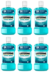6 x Listerine Cool Mint - 500 ml - Imagen 1 de 1