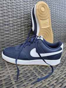 Brand New Nike Court Vision Low Trainers Size 8 Blue - Picture 1 of 11