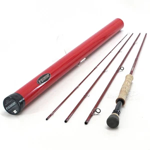 SAGE Fliegenrute Method 697-4 #6 9ft6inch 4-teilig rote Farbe Fliegenfischen - Bild 1 von 9