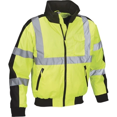 Utility Pro Men's Class 3 High Visibility 3-Season Jacket with Teflon Fabric - Image 1 of 4
