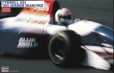 KIT MODELLINO AUTO F1 STATICO HASEGAWA TYRRELL 021 JAPANESE GP 1993 SCALA 1/24 - Immagine 1 di 4