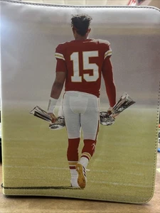 Football Card Binder With Zipper Opening (floor) - Picture 1 of 4
