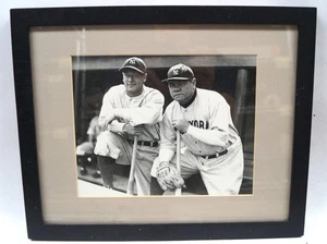 Lou Gehrig & Babe Ruth New York Yankees BW Foto Passepartout gerahmt 15,3x12,25 ARTDG - Bild 1 von 5