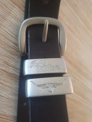 RM Williams Drover Belt Brown 100% Australian Leather 40 Inch - image 1 of 4