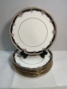 8–Noritake Bone China 9773 PALAIS ROYALE 8 1/4 Inch Lunch Plates 2594 - Picture 1 of 7