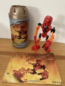 Lego Bionicle 8534 Tahu mit Box / OVP und Bauanleitung - Bild 1 von 4