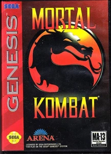 Mortal Kombat para Sega Genesis lucha vintage - Imagen 1 de 3