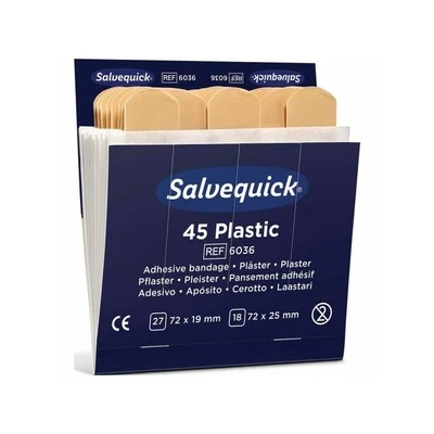 SALVEQUICK 6036 Pflasterstrips Salvequick wasserfest