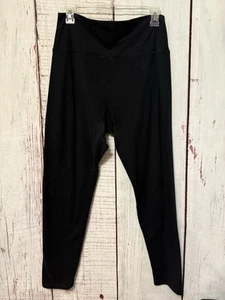 Aerie Damen High Rise Chill Play Move Cotton Stretch Schwarz Leggings Gr. XL - Bild 1 von 8