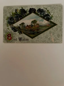 postcard best wishes - Picture 1 of 2
