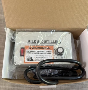 110 volt Electric Mile Hi Distilling Varible Heater Controller 2000w Brand New! - Picture 1 of 6