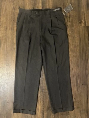 Angelo Rossi Charcoal Men’s  Gray Dress Pants Size 36x30 NEW With Tags - Image 1 of 4
