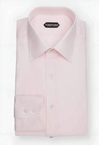 Tom Ford Men’s 100% Cotton Light Rose Button Dress Shirt - Picture 1 of 3