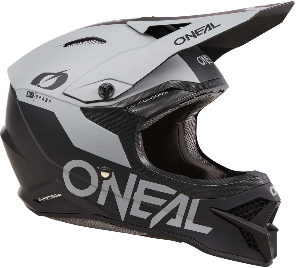O'Neal 3 SRS 实心头盔 - 摩托车越野越野自行车 MX 全地形车 UTV 摩托车越野 — 第 1/1 张图片