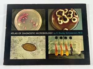 Atlas of Diagnostic Microbiology by S. Stanley Schneierson 1985 Trade Paperback - Picture 1 of 9
