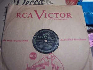 Antique records RCA 78 10" This time No Breeze, with sleeve Tommy Dorsey - Picture 1 of 2
