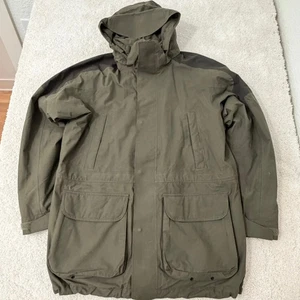 Beretta Men's Waterproof Tactical Jacket EU XL US L Polyester Olive Green Coat - Picture 1 of 13