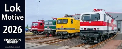 LokMotive 2026 | Kalender | 13 S. | Deutsch | 2026 | EK-Verlag