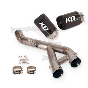 Sistema completo silenciador tubo escape MT-10 2015-2021 para Yamaha YZF R1 R1M 2015-2025 - Imagen 1 de 8