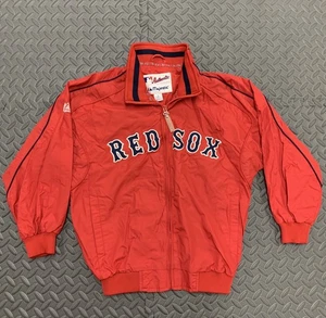 Boston RED SOX MLB Men's Windbreaker Jacket Zip Majestic Baseball  Size S - Picture 1 of 14