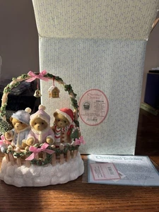 Cherished Teddies Musical Cashley, Courtney & Caitlin 2007 nuevo en caja, edición limitada 5000 - Imagen 1 de 16