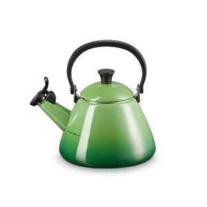 Le Creuset Kone Kettle 1.6 L Whistling Stovetop Bamboo Green   - Picture 1 of 3