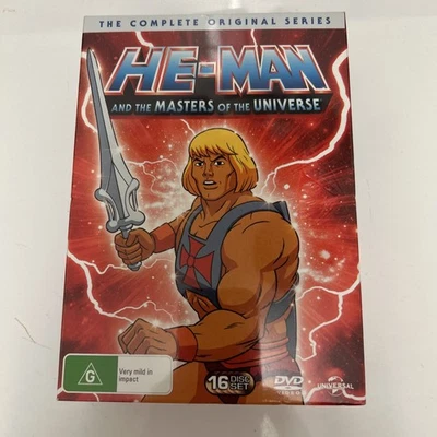 He-Man and the Masters of the Universe Complete  Series DVD 16 Disc Free Post - image 1 of 4