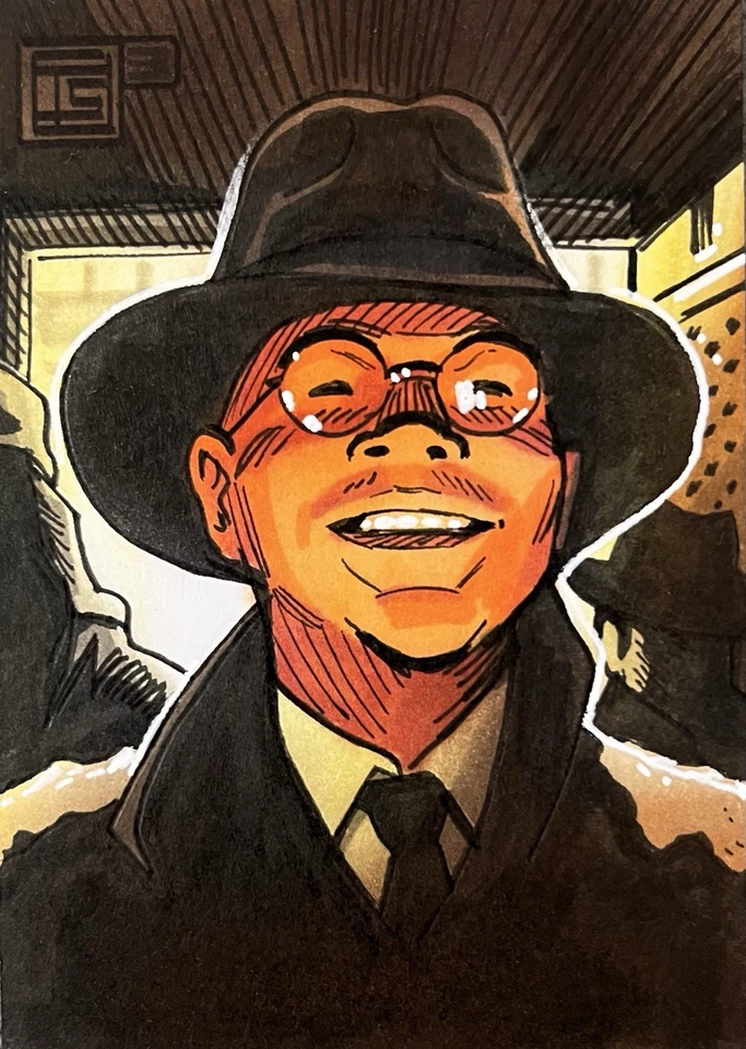 Indiana Jones Raiders Of The Lost Ark Toht Sketch Card PSC By Tim Shinn 1/1 - Image 1 of 1