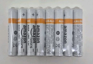 AmazonBasics AAAA / LR61  Alkaline Batteries 1.5v   Pack of 8 New - Picture 1 of 4