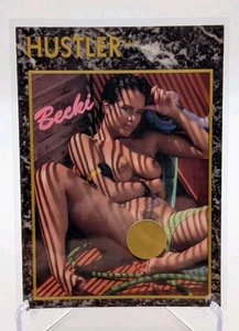 Tarjeta coleccionable con foto Becki 1992 Hustler Premier Series 1 #57 - Imagen 1 de 3