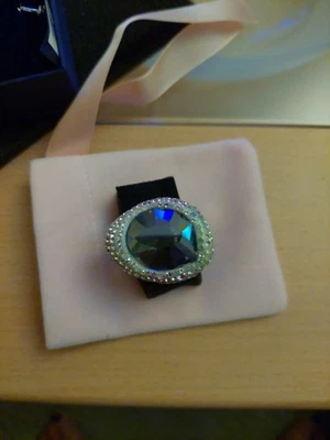 Ring Original von swarovski gr 55 cinderella Großen Herren Ring Look Rarität.... - Bild 1 von 4