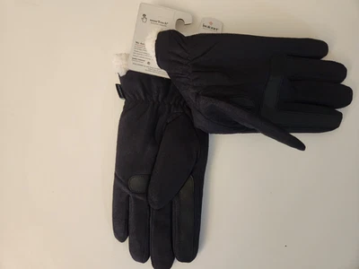 Isotoner Mujer Guantes Imitación Gamuza SmarTouch, Negro, L/XL NUEVO Foto 1 de 4