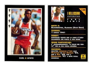 I Bellissimi Superstar Carl Lewis Trading Card #130 Masters 1993 - Picture 1 of 1