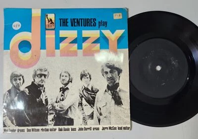 (454) Singapore 7" EP -  THE VENTURES play dizzy - Image 1 of 3