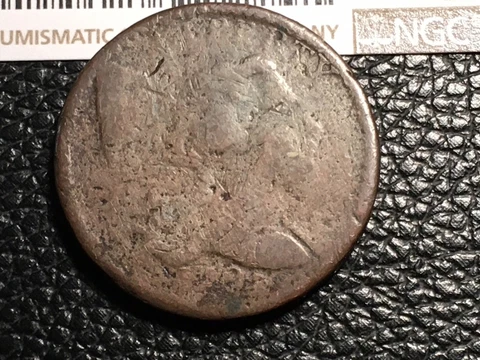1794 large cent NGC  Altered Surface See Photos Cover