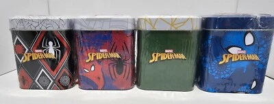 Lote de 4 latas Marvel Spider-Man Serie 2 Charm Foto 1 de 4